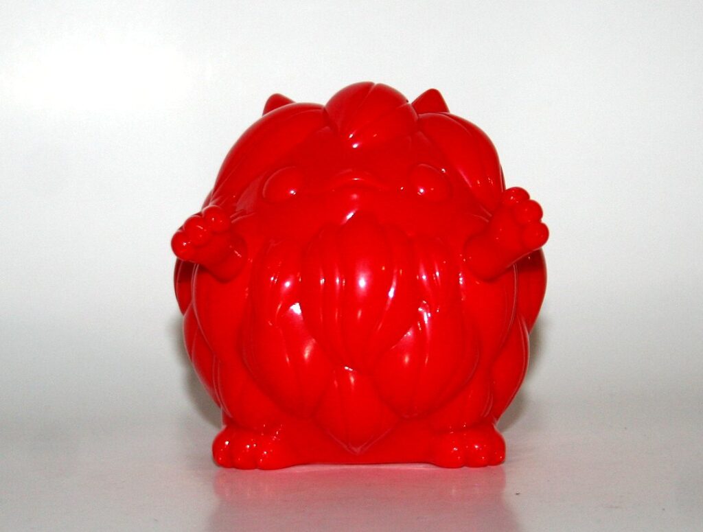 Monster Factory x One Up Unpainted Red Bommie