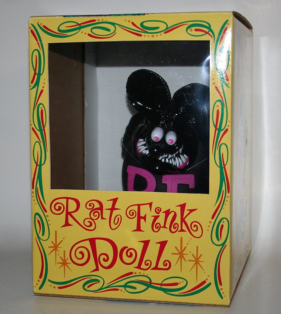 Mooneyes of Japan x Big Daddy Ed Roth Black and Pink Rat Fink