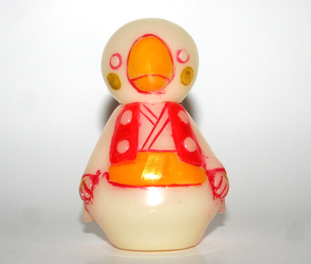 TengArt Glow in Dark Red Vested Bird