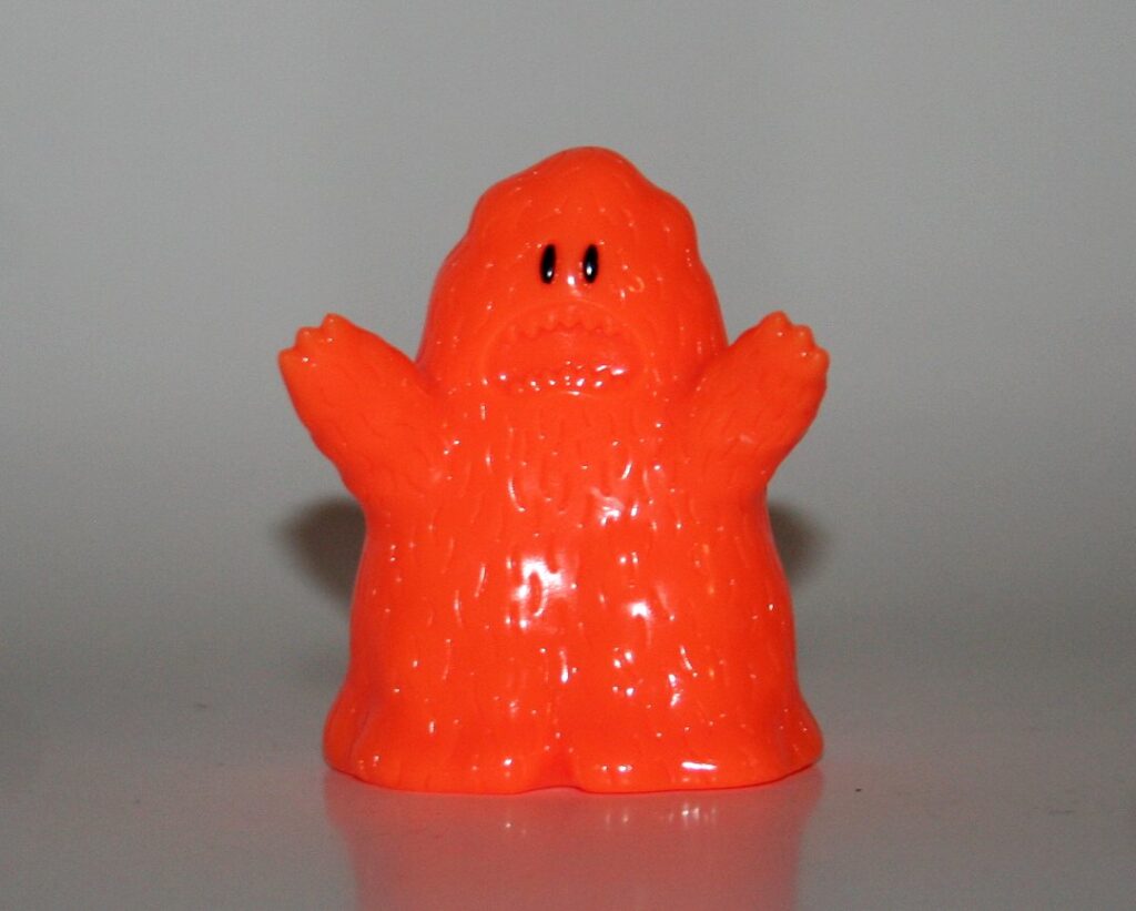 Uamou Orange Big Hairy Monster