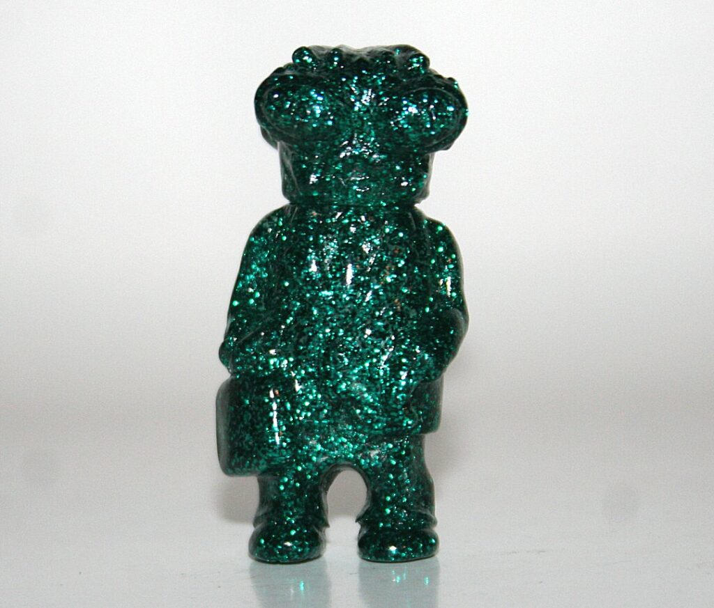 Blobpus Unpainted Green Lame Mini Salary Man