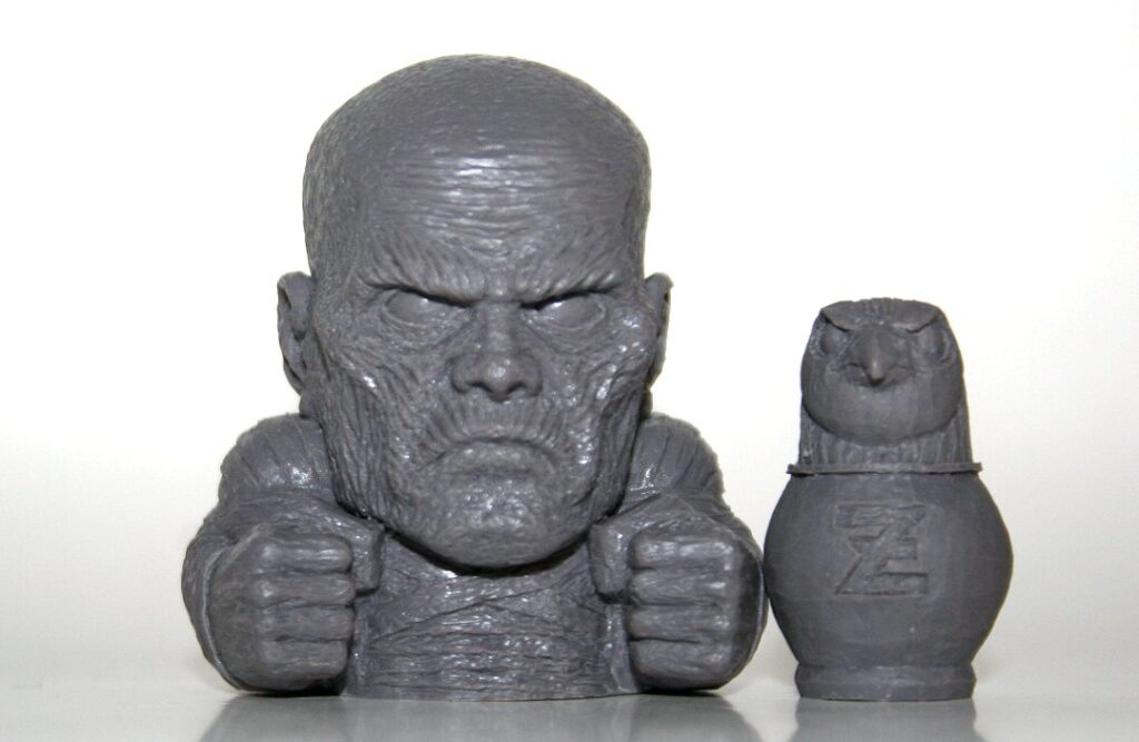 Deadly Delivery x Last Zectron Grey Mummy and Canopic Jar