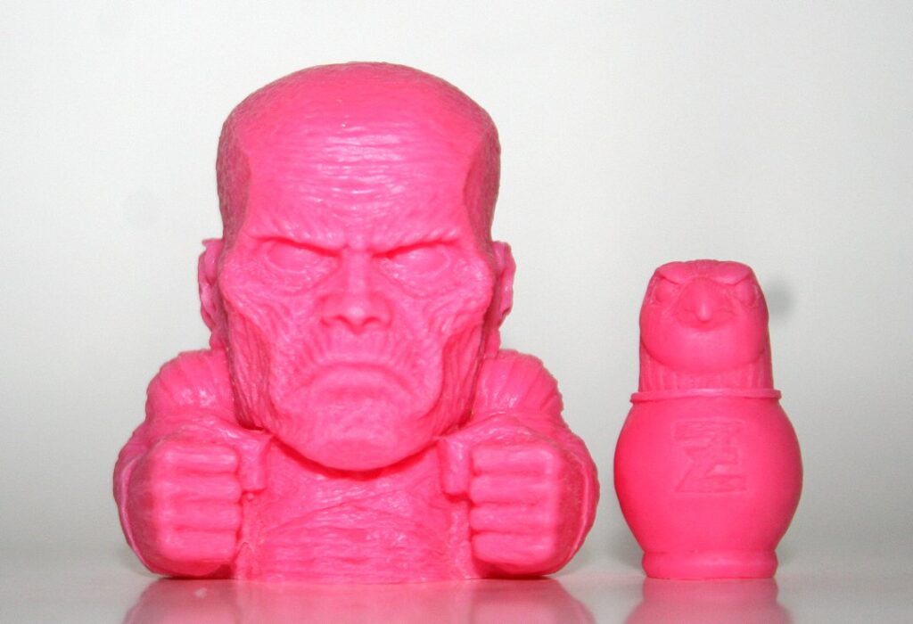 Deadly Delivery x Last Zectron Pink Mummy and Canopic Jar