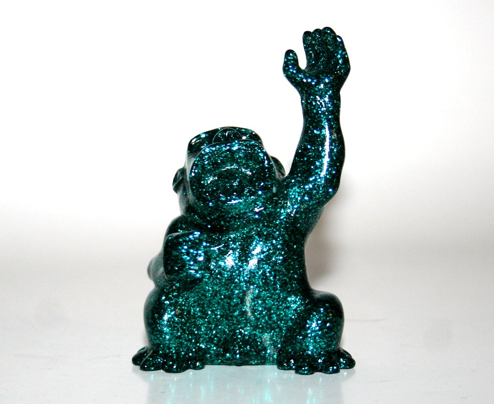 Fig Lab x MonstreHero Unpainted Uber Green Lame MonstreApe