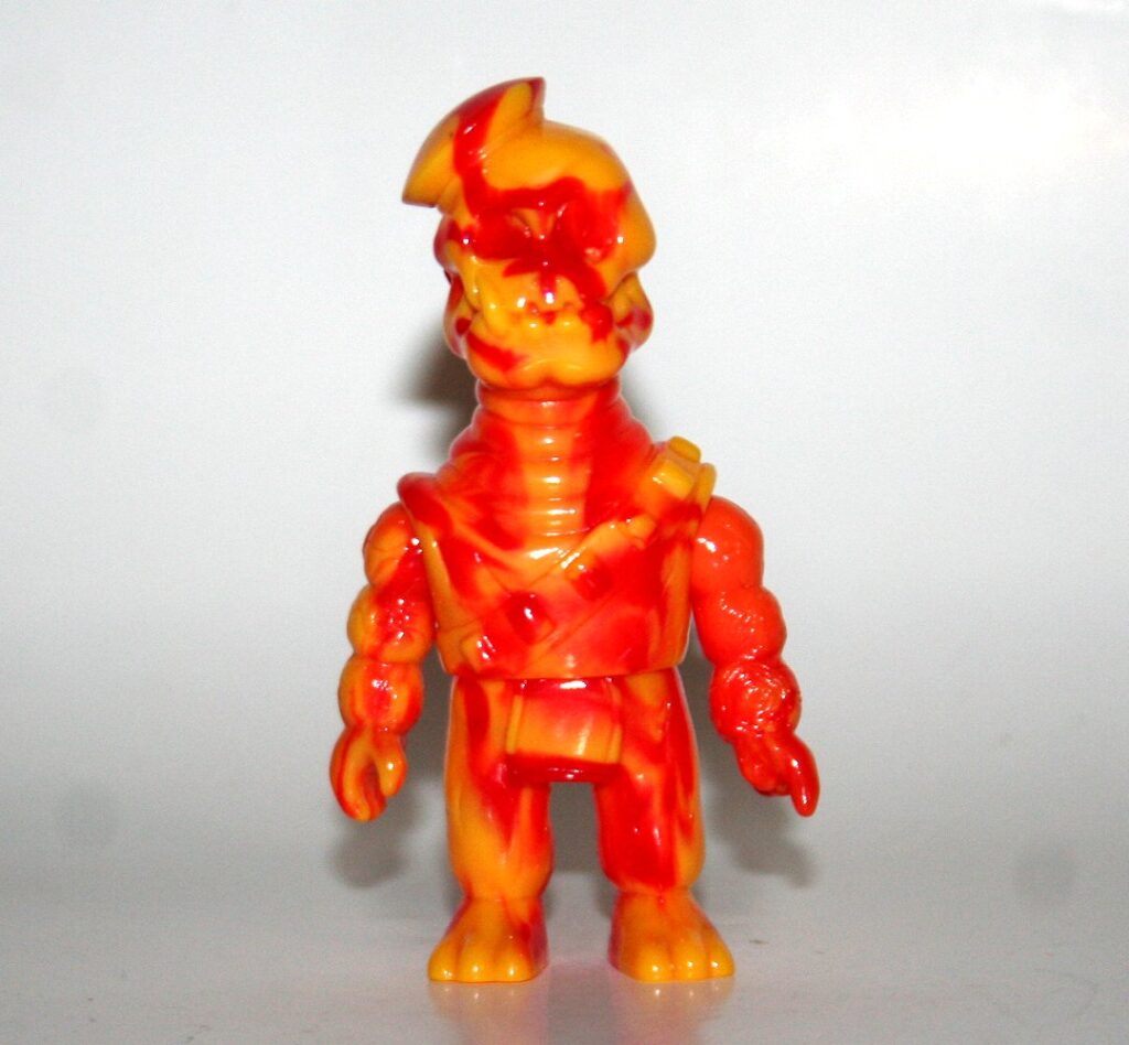 Gravy Toys Bwana Spoons Red and Yellow Marbled Hooligan