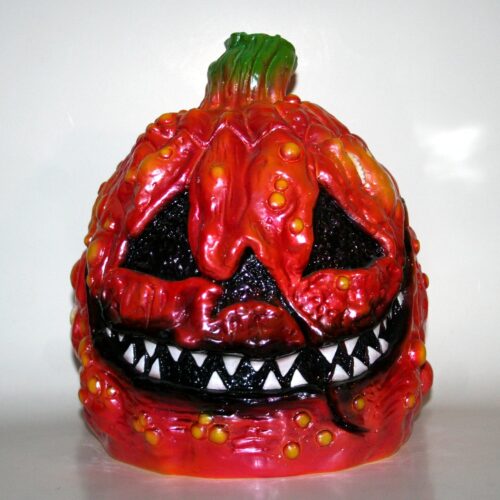 MVH x TAG Orange Life Size Sam Heinous Head
