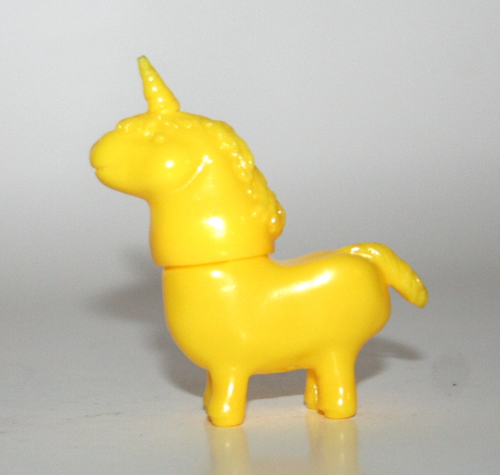 Rampage Toys Unpainted Yellow UnShaggy Unicorn