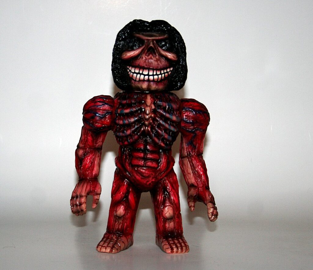Skull Head Butt x Rampage Toys Flayed Hag-X