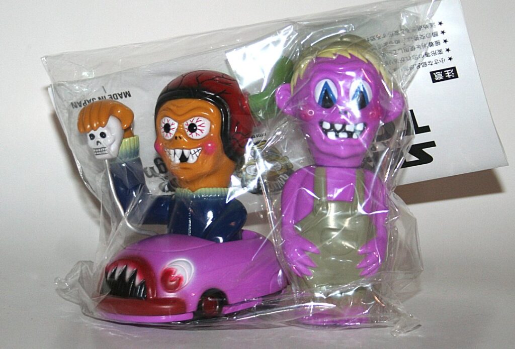 Star Toys Japan x Little Chop Painted Purple Weirdo Clutch