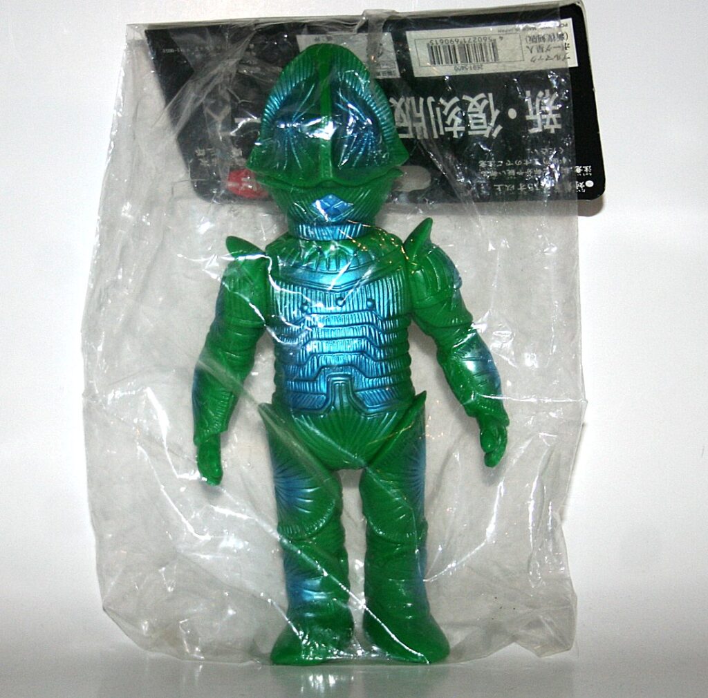 Bullmark Popy Metallic Blue on Green Borg Alien
