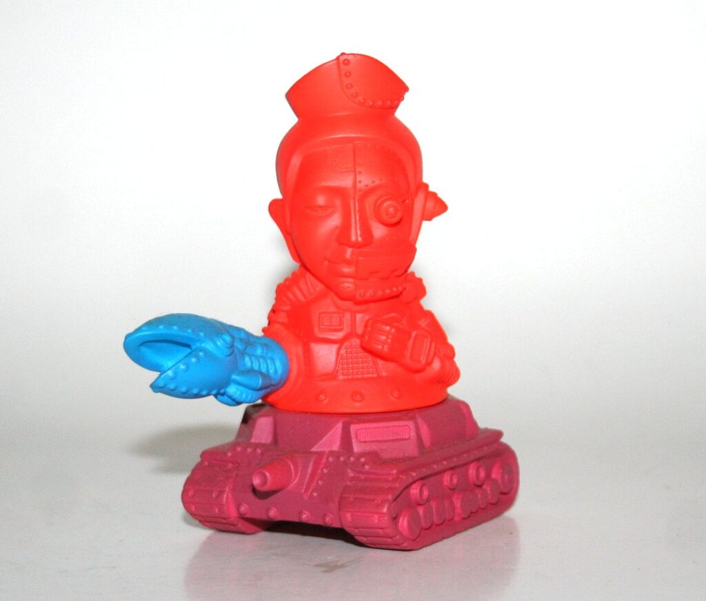 Mirock Toys Unpainted Orange and Blue ミロク