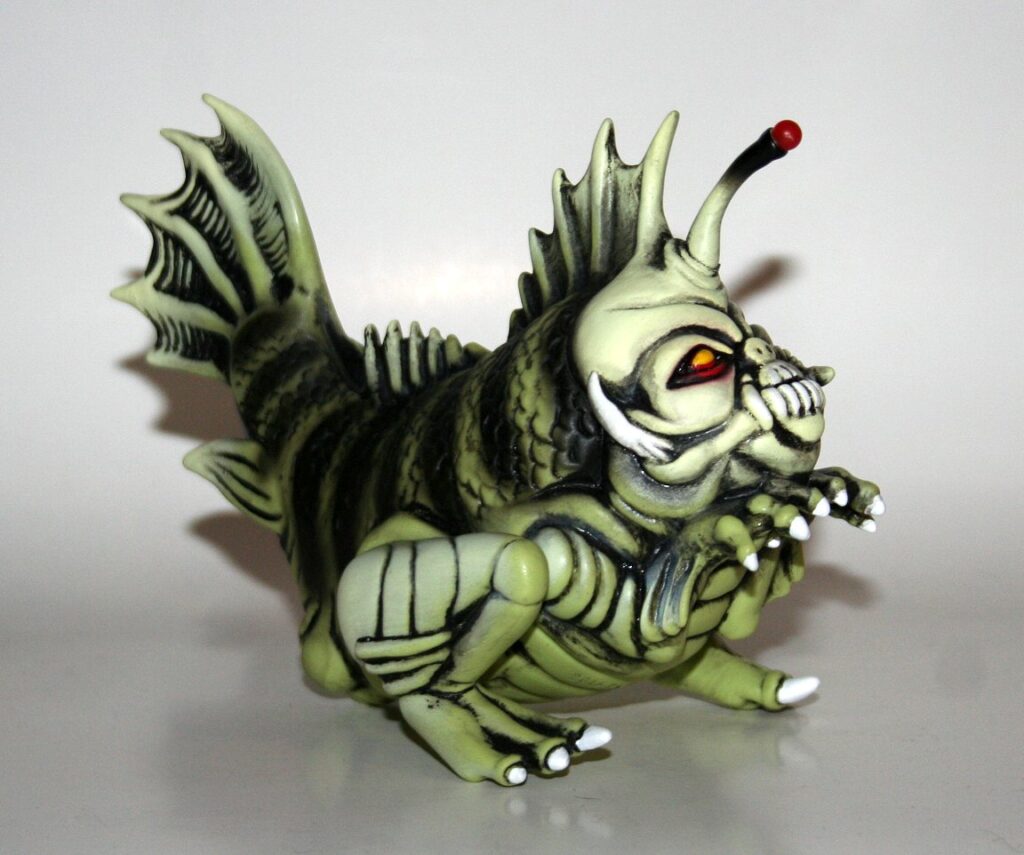 Paul Kaiju Green with Black Biterfish