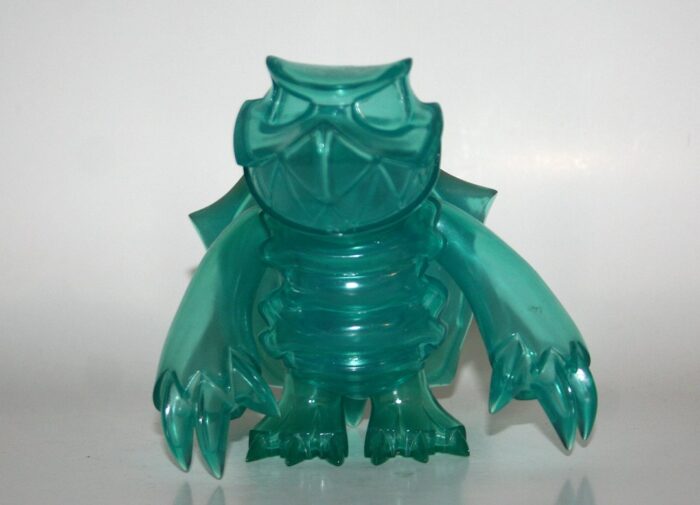 Touma x One Up Clear Blue Signed Skuttle