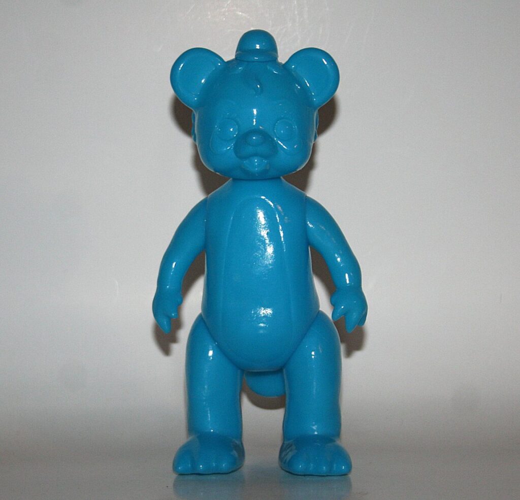 Anraku Ansaku Happy Bag Unpainted Blue Panda No Pantaron