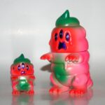 Mishka x Lamour Supreme Blue on White Bootleg Kaiju