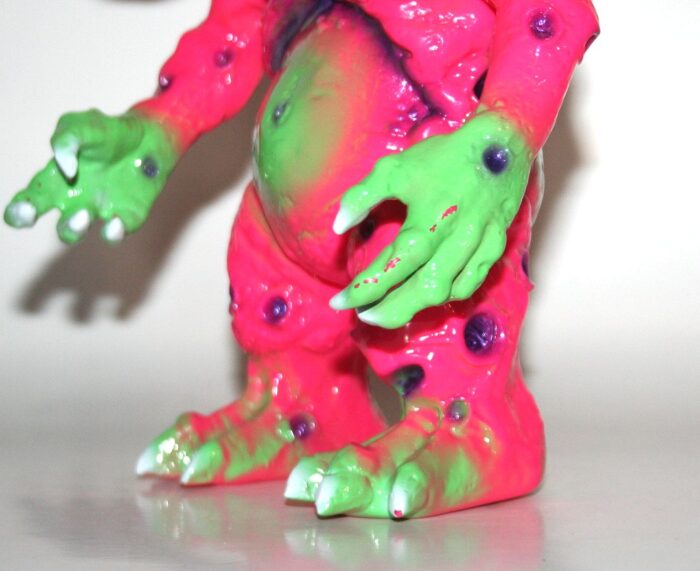 Mad Monk x Rampage Toys Pink and Green Damaged Mad Moon