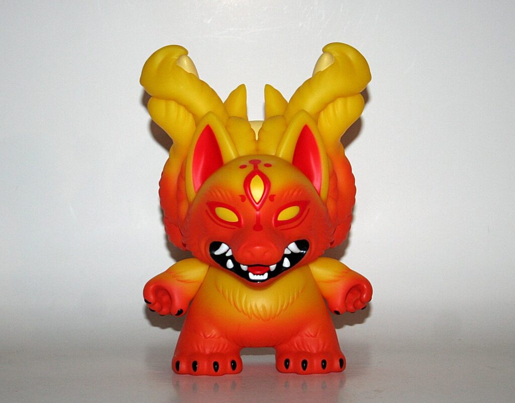 Kidrobot x Candie Bolton 8" Fire Kyuubi Dunny