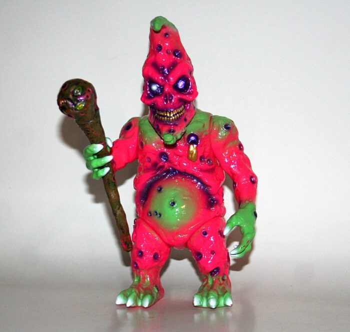 Mad Monk x Rampage Toys Pink and Green Damaged Mad Moon