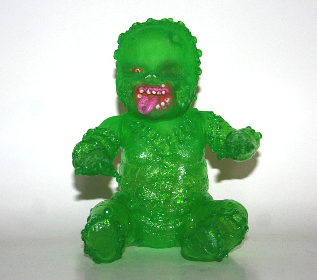 Miscreation Toys Clear Green Slime Gergle