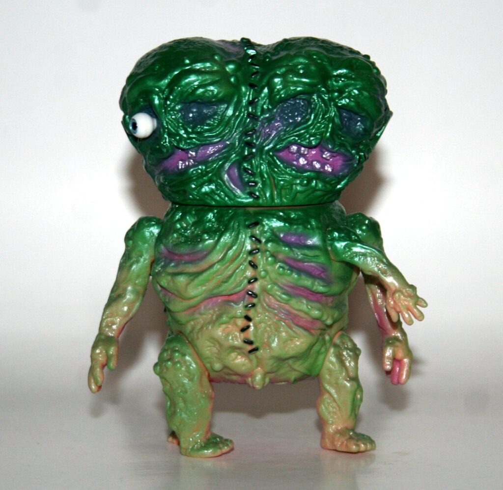 Splurrt Green on Flesh One Off Cadaver Twins