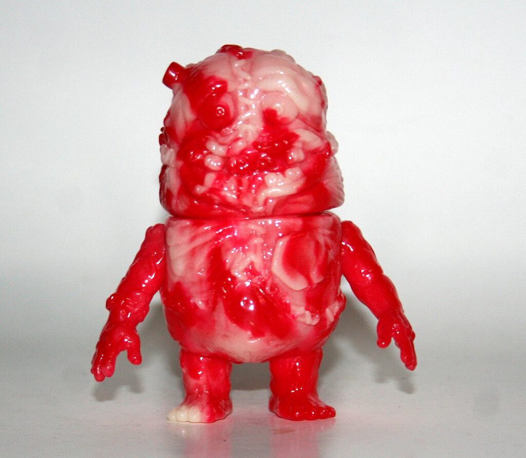 Splurrt Red and Glow Marbled Cadaver Kid