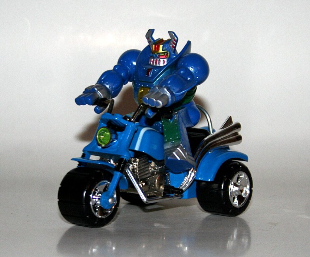 Aoshin Nakajima Knight Tekkaman Pegas on Trike
