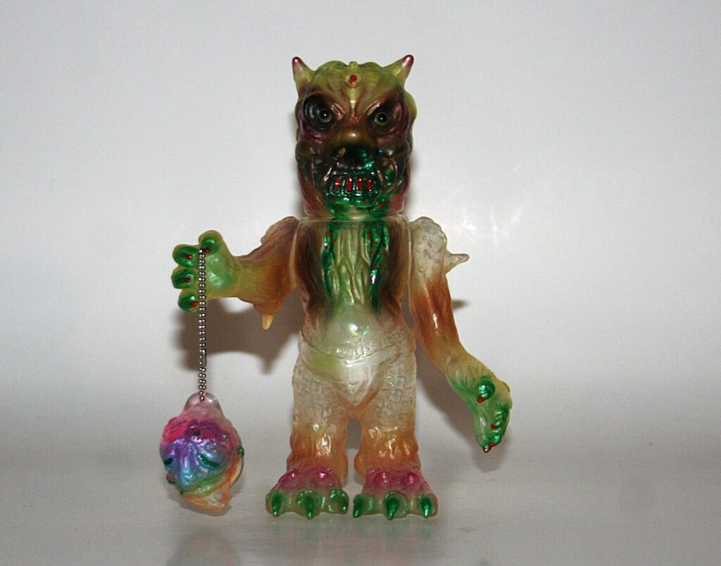 Bukimi Blasters Green on Clear Evil Demon