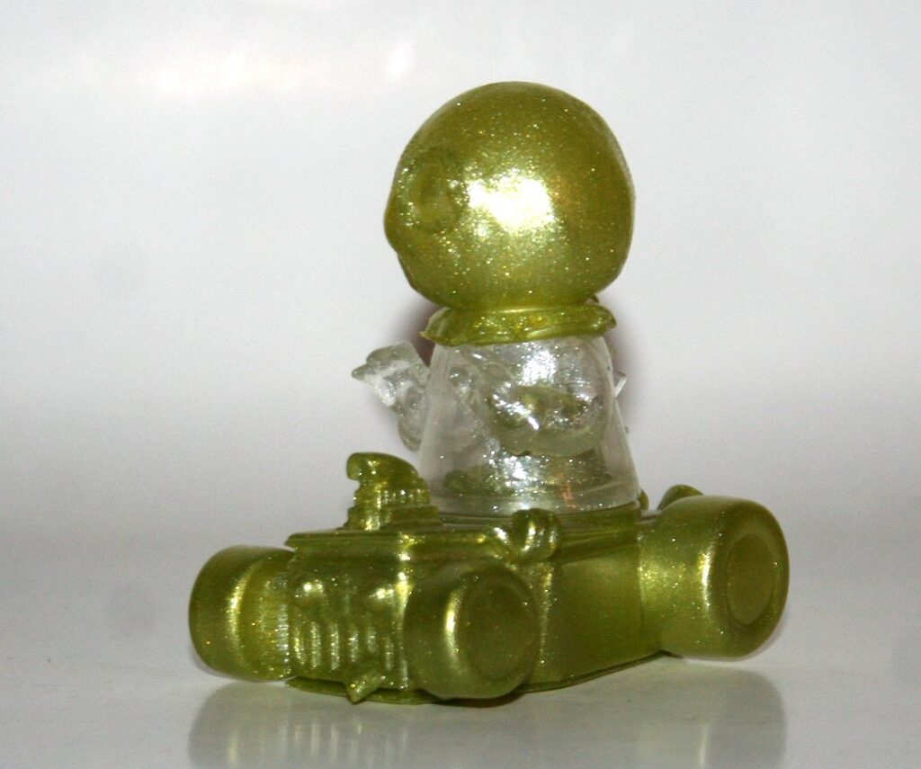 Cure Silver and Gold Lame Hellbox Racer V9