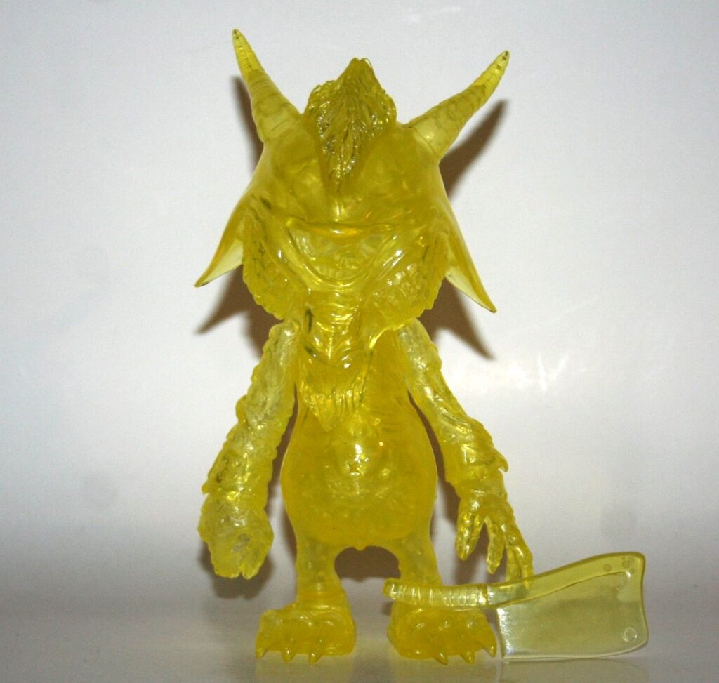 Cure x Mishka Unpainted Clear Yellow BoogieMan