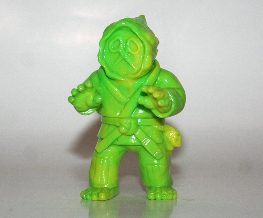 MVH Marbled Yellow Green Scissor Hands Brazilian Jiu Jitsu Fighter V2