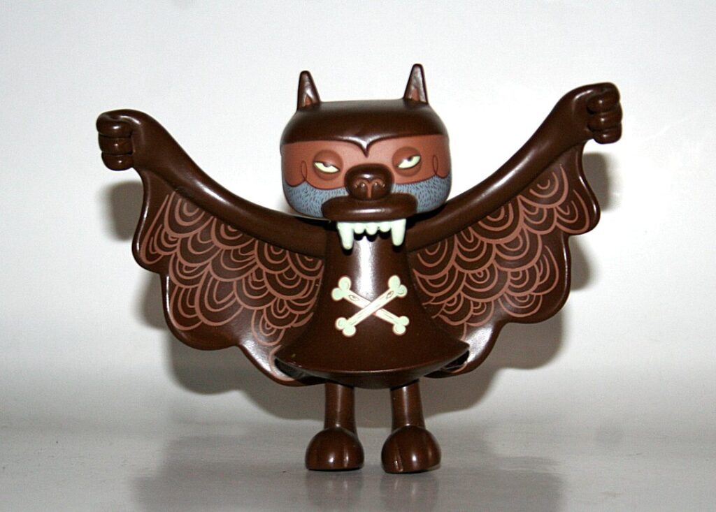 Super7 x Bwana Spoons Brown Metal Steven the Bat - Loose