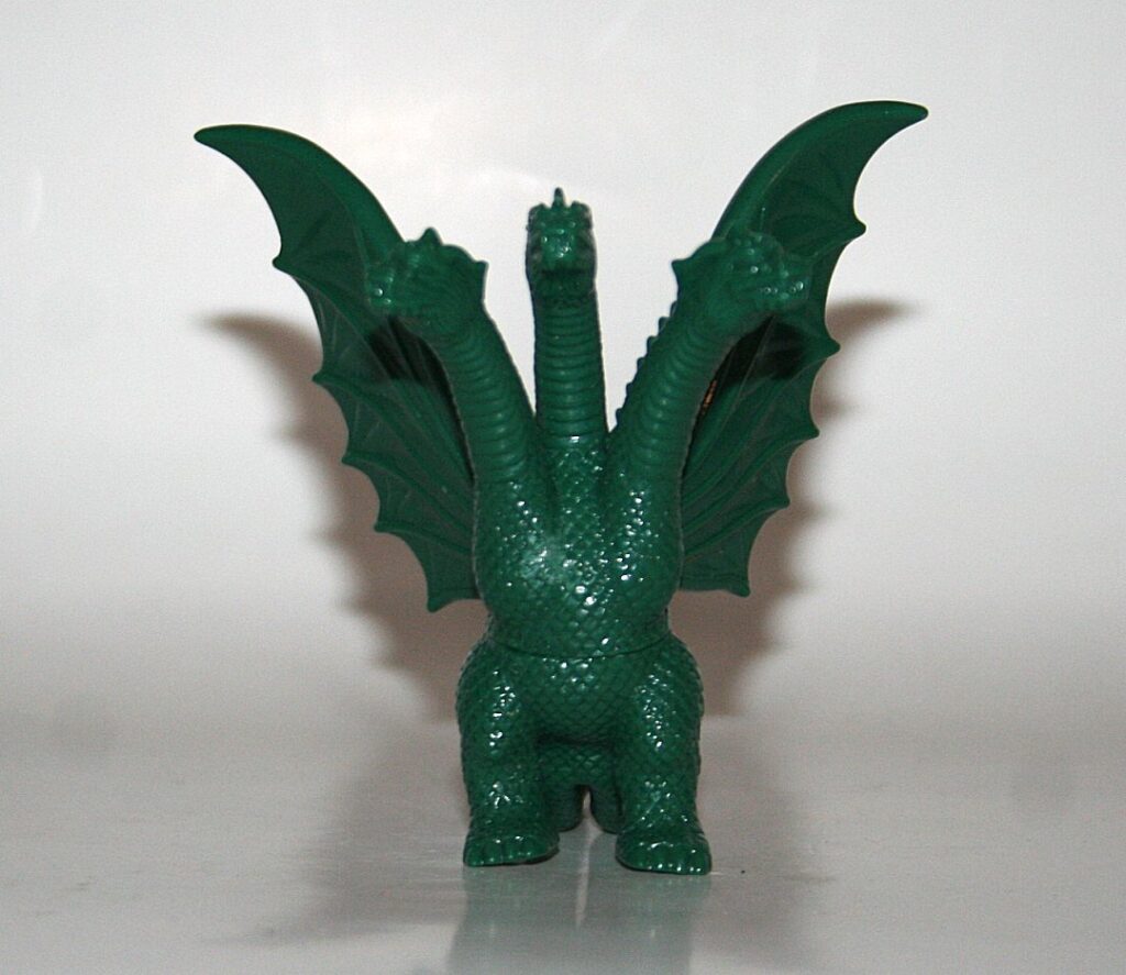 Marusan Mid Size Army Green King Ghidorah