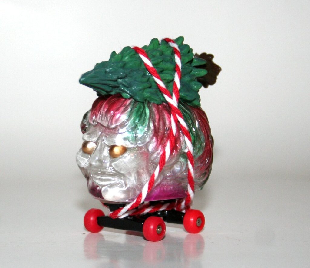 Mowcycle Toy Studio Merry Christmas Head Car
