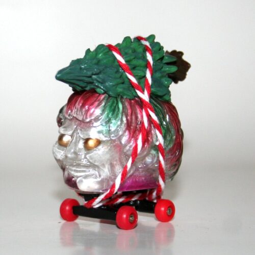 Mowcycle Toy Studio Merry Christmas Head Car