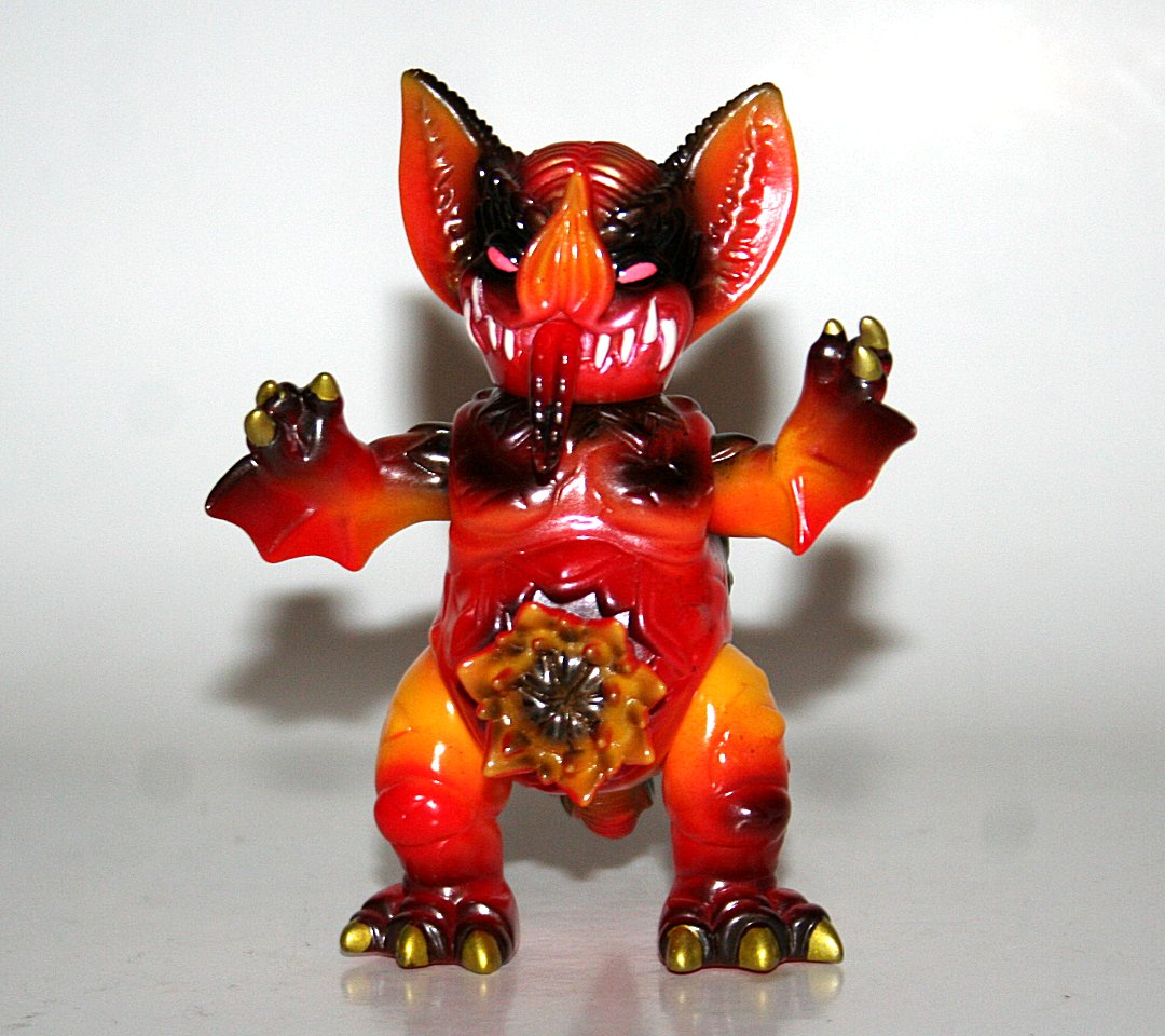 Paul Kaiju Painted Red Mini Mockbat