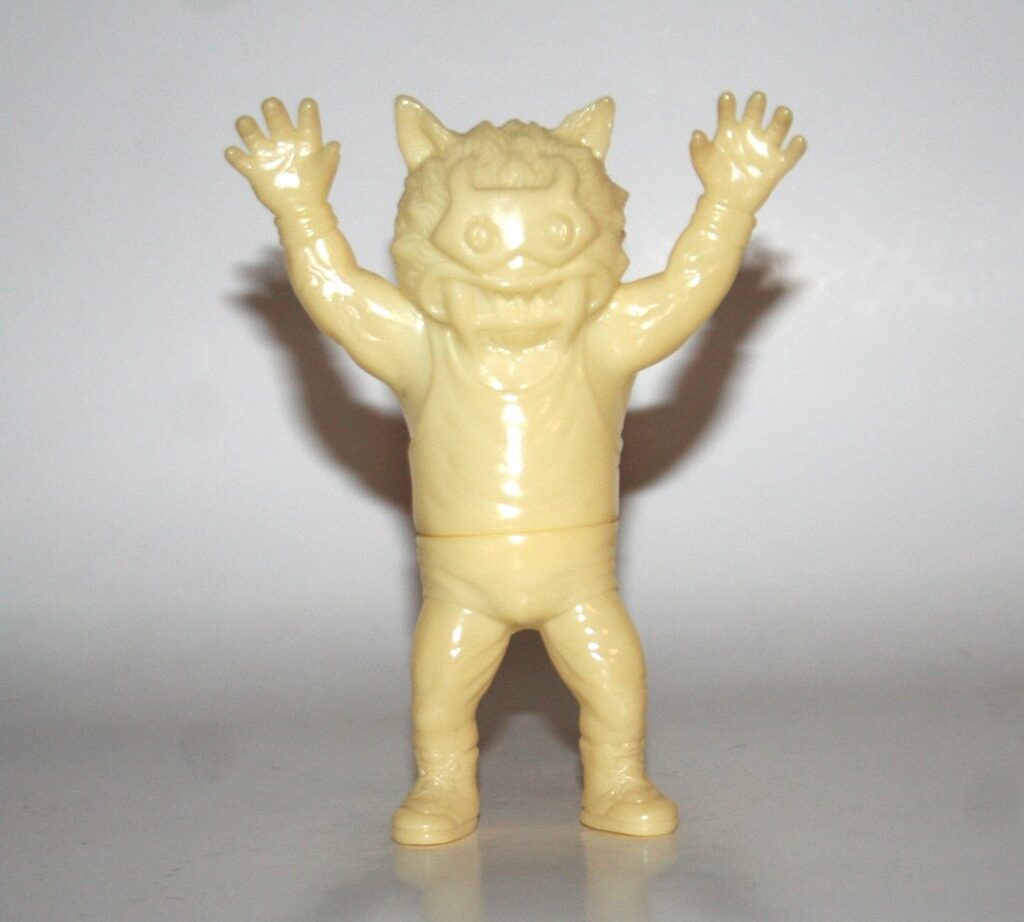 PicoPico Unpainted Glow in Dark Cat Wrestler