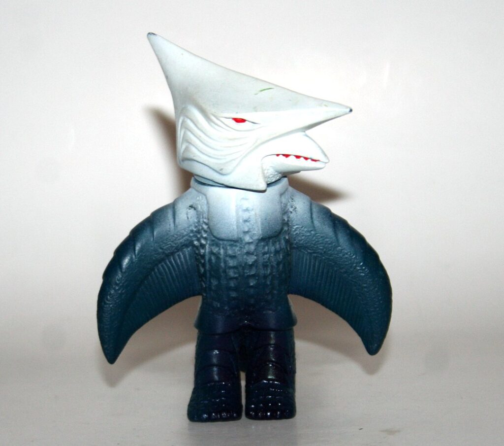 Slash White on Blue Jigra