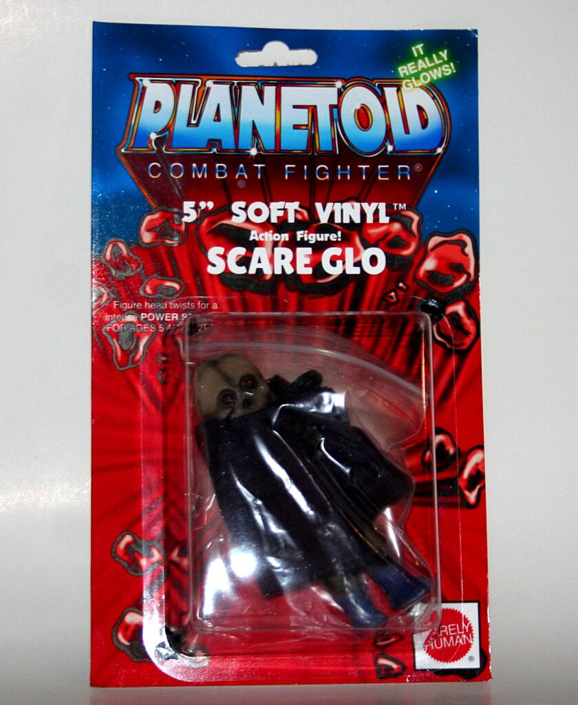 Barely Human Scare Glo Planetoid Combat Fighter