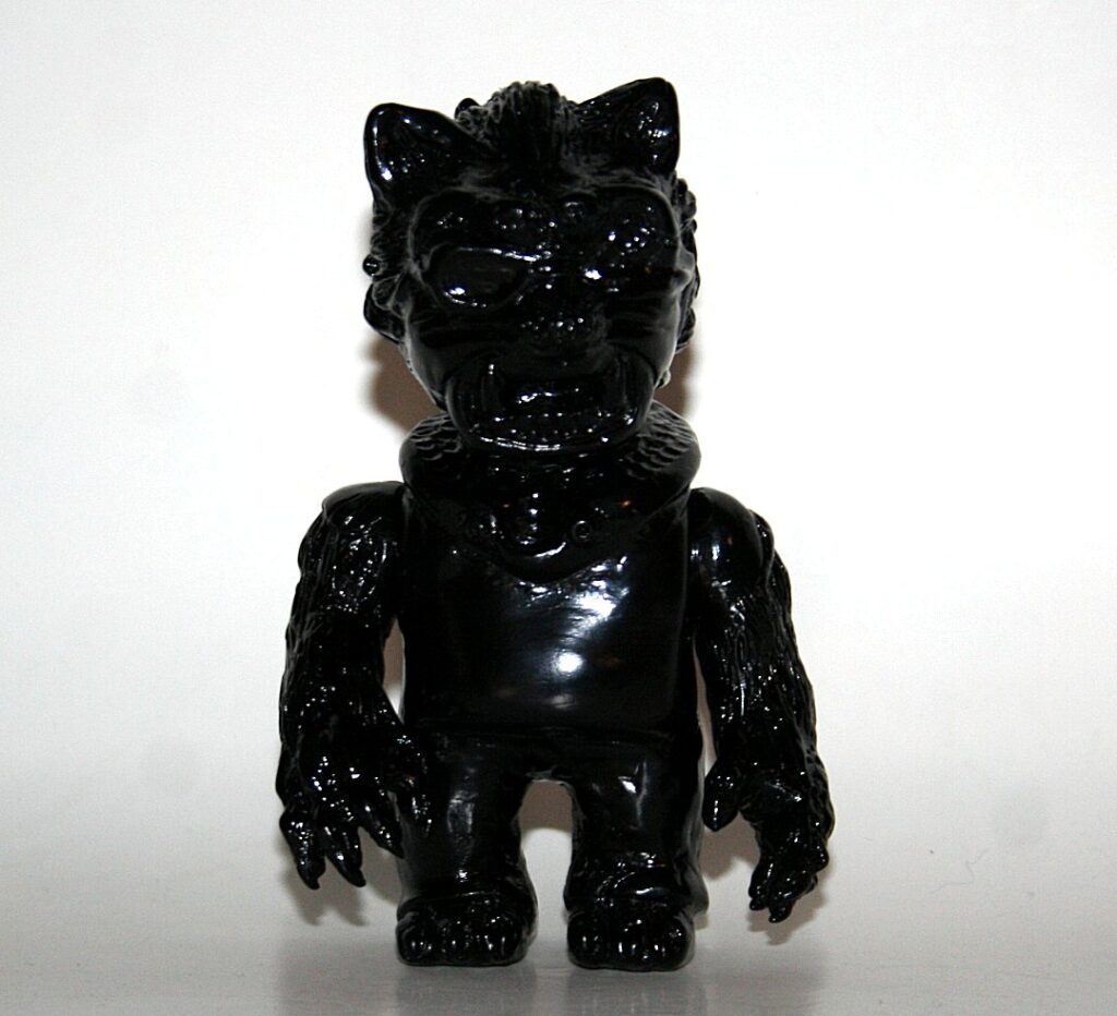 Dark Matter Toys Unpainted Black Teen Werewolf