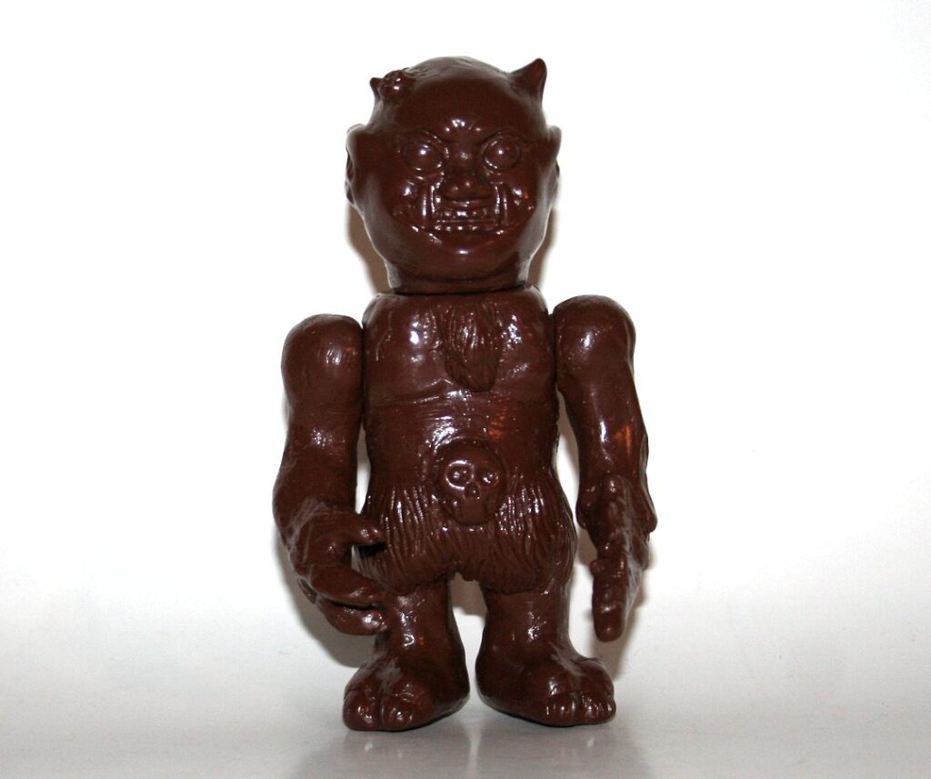 Dark Matter Toys Unpainted Brown Goburin