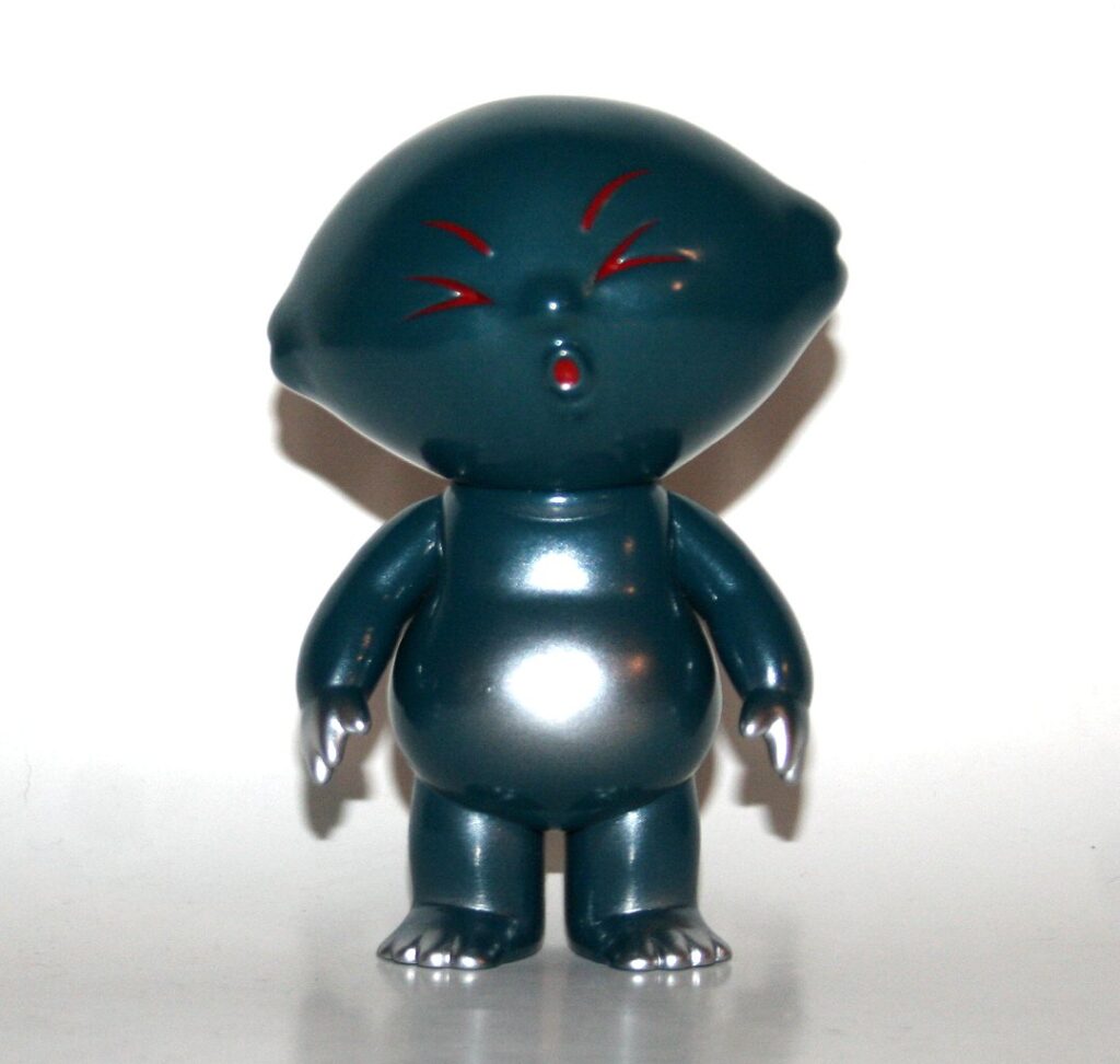 Sour Lemon Goji 55 Blue Mascot Sofubi