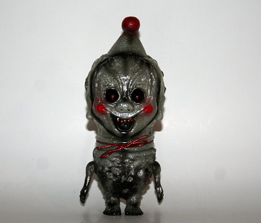 Unaffiliated Silver Lame Tears of a Sad Clown
