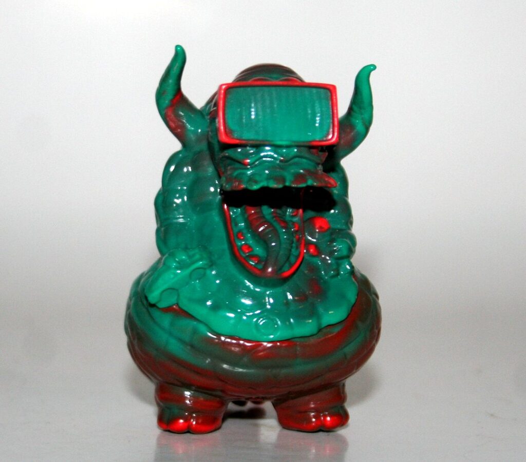 Unbox x David Arshawsky Green and Red Demon Cyborg V4