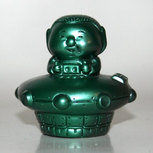 Unknown Grey and Green UFO Flyboy