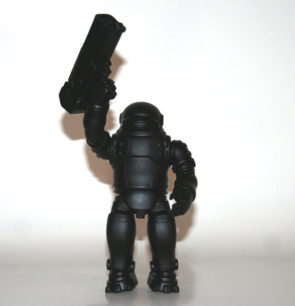 Unknown Unpainted Black X Soldier