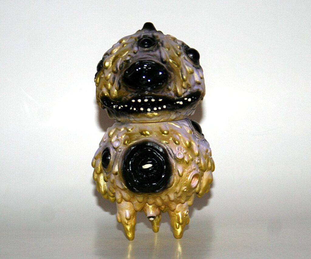 Kaiju Tan Purple and Gold Mimi Monster