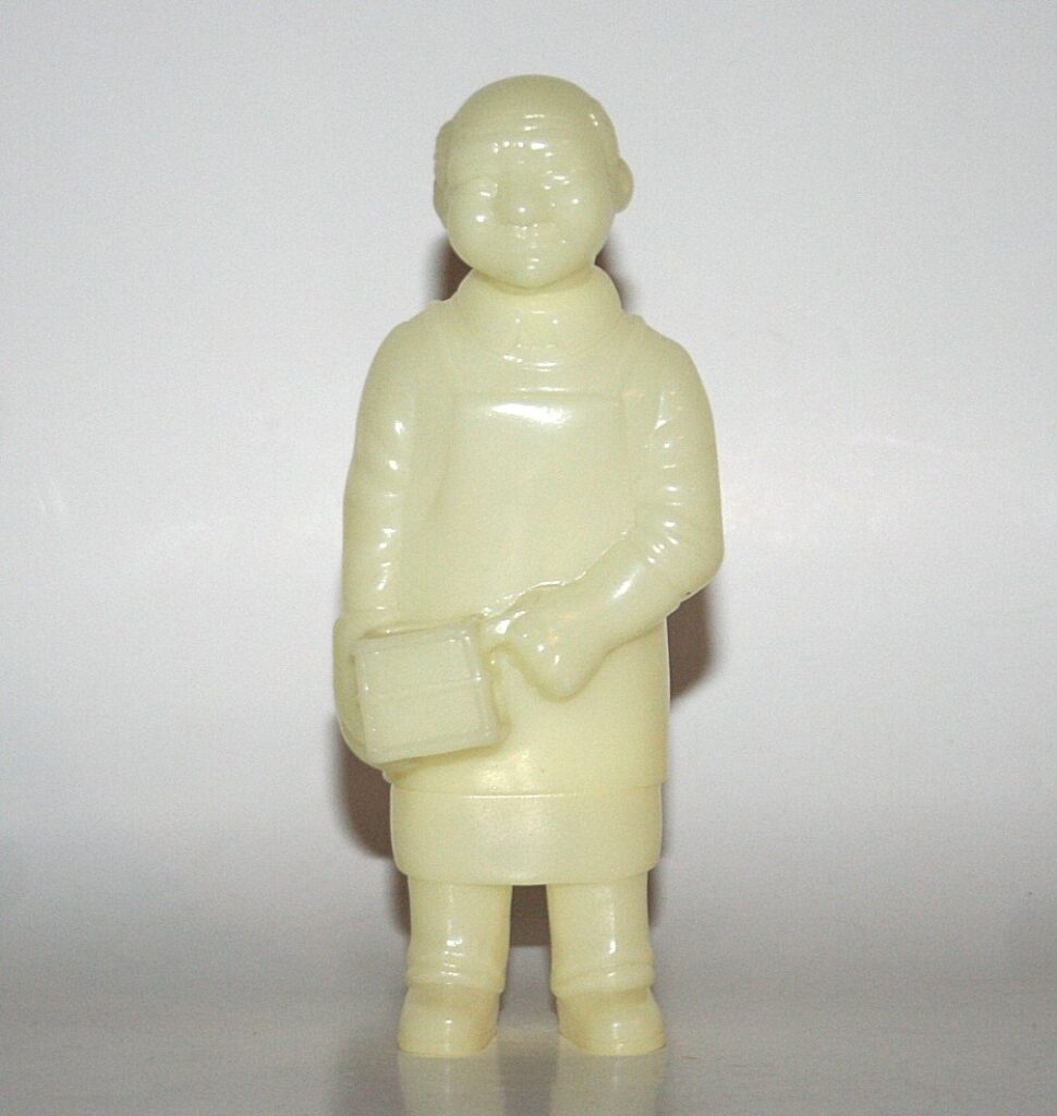 Max Toy Co Unpainted Glow in Dark Sofubi Man