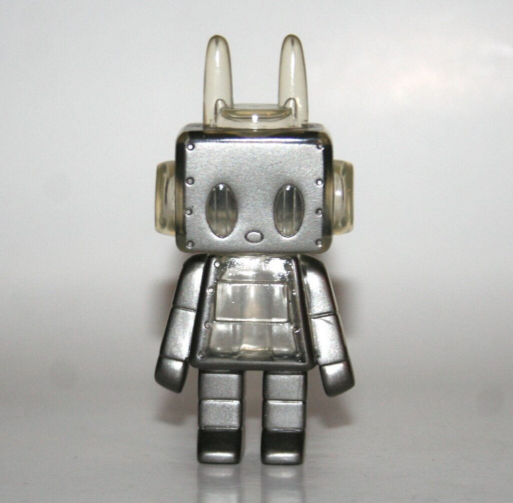 PPPudding Silver on Clear Nut