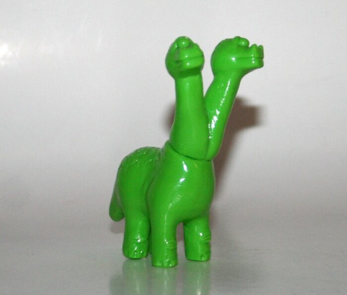 Rampage Toys Unpainted Green Two Headed Dino