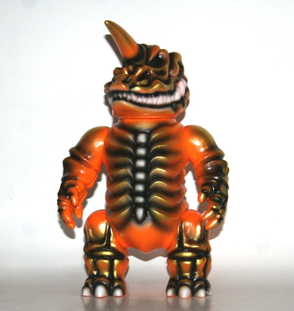 Skull Toys x Hilary Kurikinton Orange Dokuro Saurer